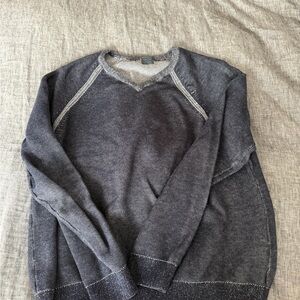 Tailor Vintage Charcoal V-Neck Sweater